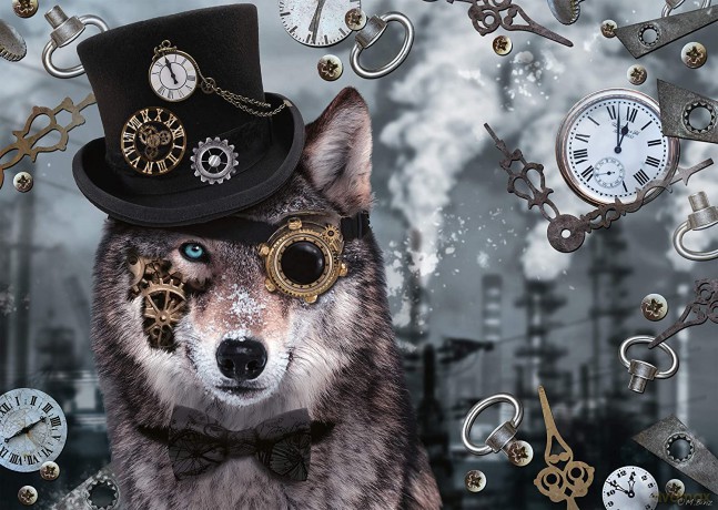 SCHMIDT PQ 1000 el. Wilk (Steampunk) [PUZZLE]