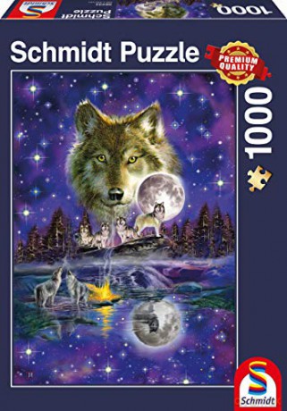 SCHMIDT PQ 1000 el. Wilk w świetle księżyca [PUZZLE]