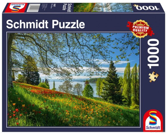 SCHMIDT PQ 1000 el. Wyspa kwitnących tulipanów [PUZZLE]
