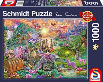 SCHMIDT PQ 1000 el. Zaczarowana kraina smoków [PUZZLE]