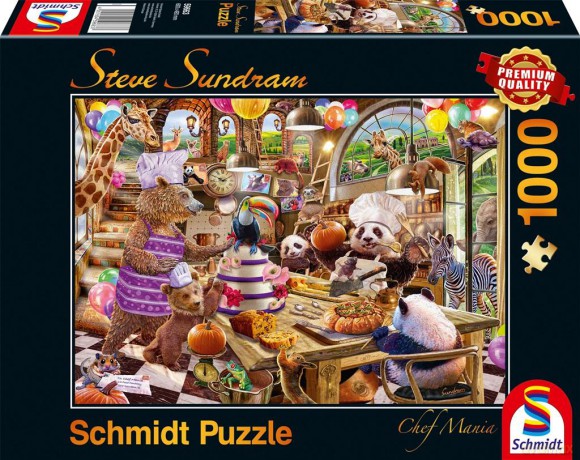 SCHMIDT PQ 1000 el. Zwierzaki w kuchni (Chef Mania) [PUZZLE]