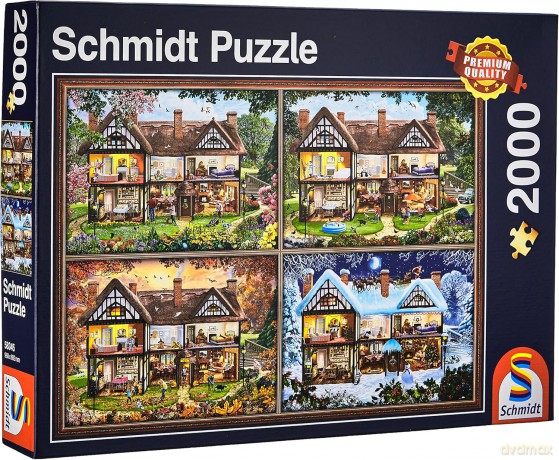 SCHMIDT PQ 2000 el. Dom na cztery pory roku [PUZZLE]