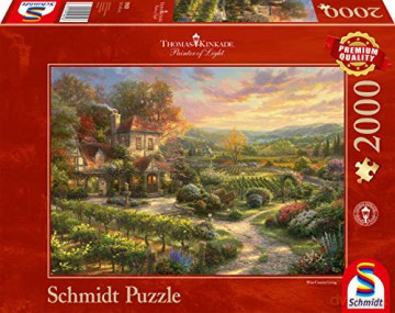 SCHMIDT PQ 2000 el. Thomas Kinkade Winnica [PUZZLE]