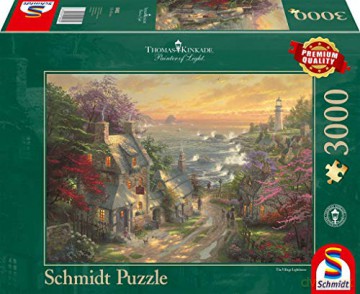 SCHMIDT PQ 3000 el. Wioska z latarnią morską w tle [PUZZLE]