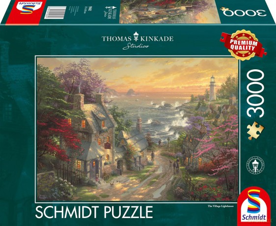 SCHMIDT PQ 3000 el. Wioska z latarnią morską w tle [PUZZLE]
