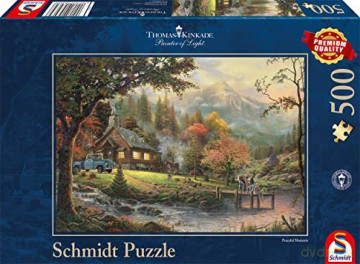 SCHMIDT PQ 500 el. Idylla nad jeziorem [PUZZLE]