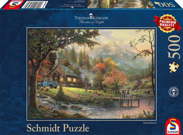 SCHMIDT PQ 500 el. Idylla nad jeziorem [PUZZLE]