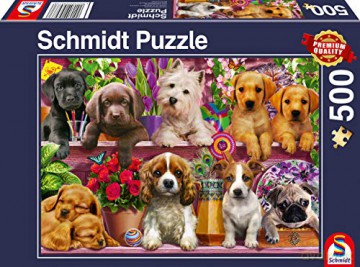 SCHMIDT PQ 500 el. Psy na półce [PUZZLE]