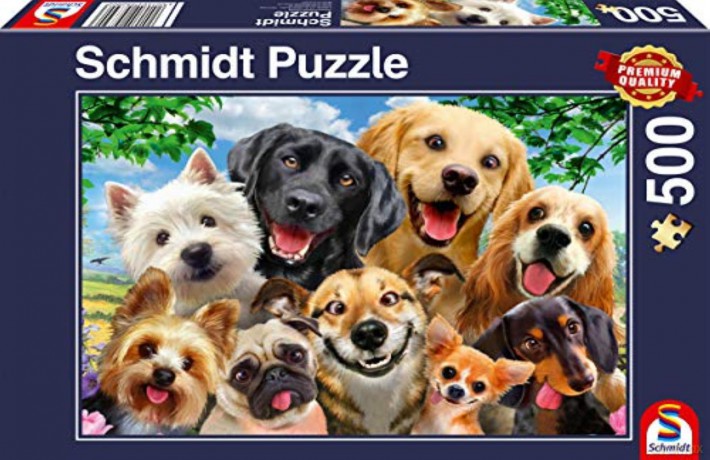 SCHMIDT PQ 500 el. Psy robią selfie [PUZZLE]