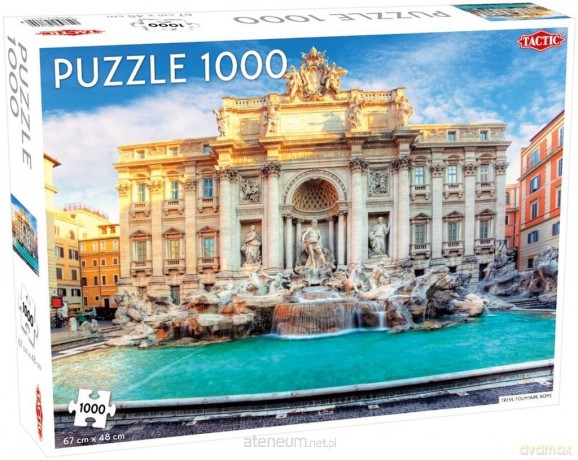 TACTIC 1000 el. Fontanna di Trevi - Rzym [PUZZLE]