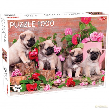 TACTIC 1000 el. Puppy Pugs [PUZZLE]