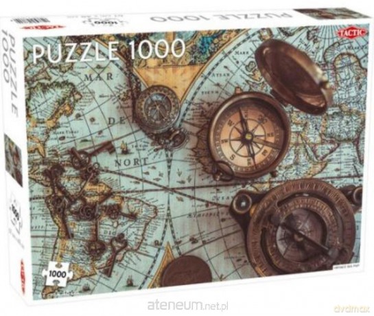 TACTIC 1000 el. Vintage Sea Map [PUZZLE]