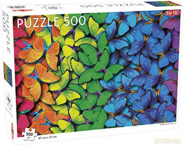 TACTIC 500 el. Rainbow Butterflies [PUZZLE]