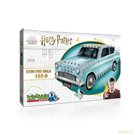 TACTIC Wrebbit Puzzle 3D 130 el HP Flying Ford Anglia [PUZZLE]