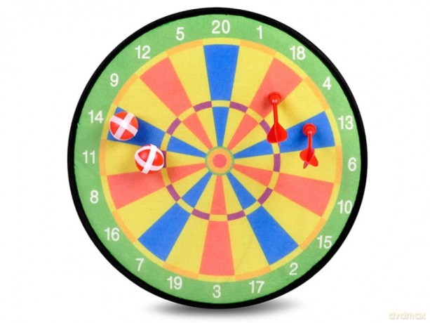 Tarcza z rzutkami 36 cm