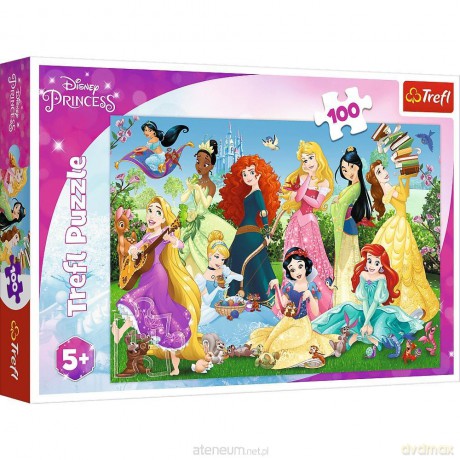 TREFL 100 el. Czarujące Księżniczki [PUZZLE]