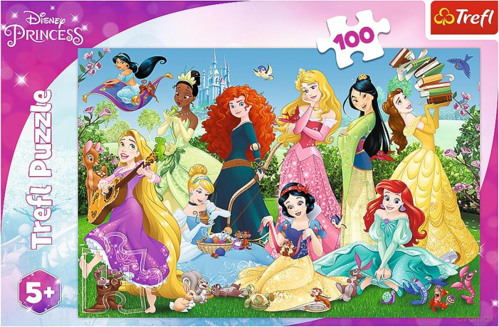 TREFL 100 el. Czarujące Księżniczki [PUZZLE]