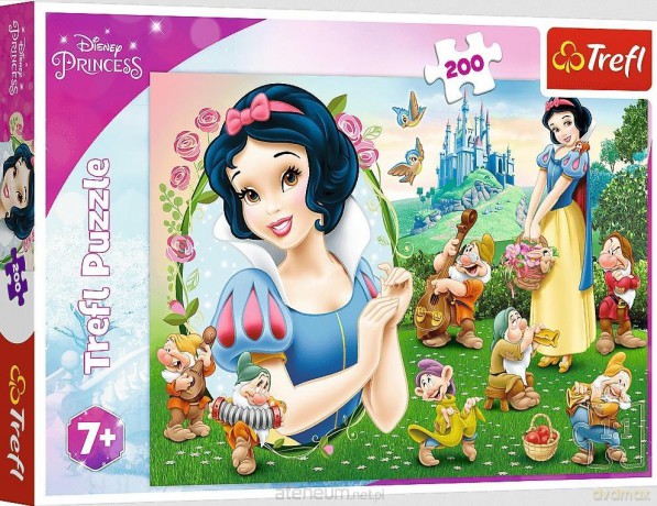 TREFL 200 el. Piękna Śnieżka [PUZZLE]