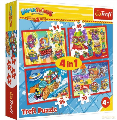 TREFL 4w1 Tajni Szpiedzy [PUZZLE]