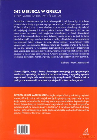 242 miejsca w Grecji, które warto zobaczyć, żeglując. Przewodnik - Elżbieta Kasperszak, Piotr Kasperszak [KSIĄŻKA]