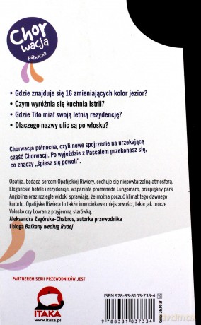 Chorwacja północna. Istria, Krk, Cres, Rab. Pascal Lajt - Aleksandra Zagórska-Chabros [KSIĄŻKA]
