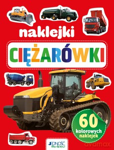 Ciężarówki. Naklejki [KSIĄŻKA]