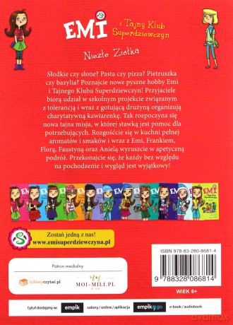 Emi i Tajny Klub Superdziewczyn (Tom 12) Niezłe ziółka - Agnieszka Mielech [KSIĄŻKA]