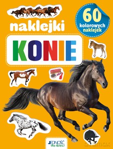 Konie. Naklejki [KSIĄŻKA]