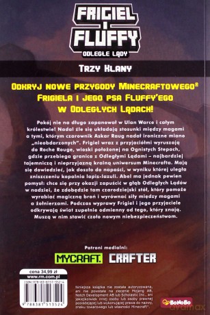Odległe lądy. Trzy klany. Frigiel i fluffy nieoficjalny przewodnik po świecie Minecraft - Nicolas Digard, Frigiel [KSIĄŻKA]