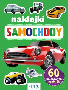 Samochody. Naklejki [KSIĄŻKA]