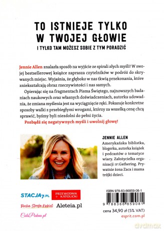 Uwolnij głowę - Jennie Allen [KSIĄŻKA]