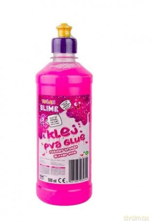 Klej różowy brokat 500 ml