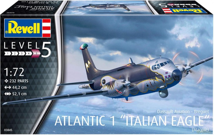 Model plastikowy Breguet Atlantic 1 Italian