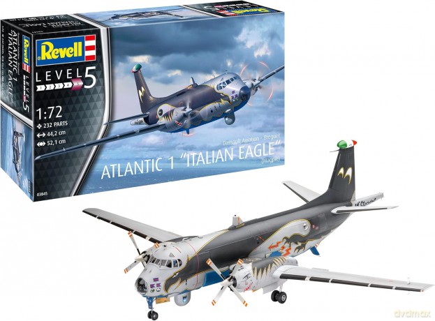 Model plastikowy Breguet Atlantic 1 Italian