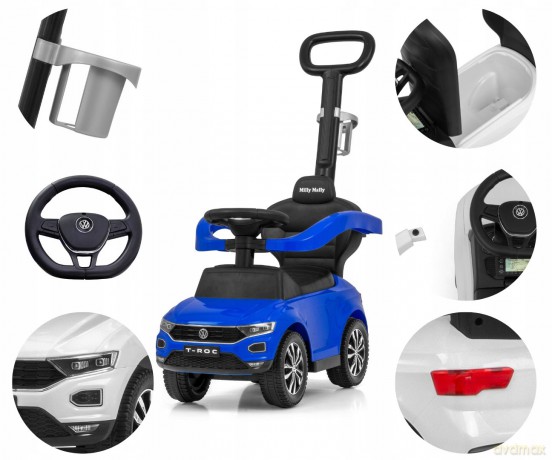 Pojazd z rączką Volkswagen T-Rock Blue