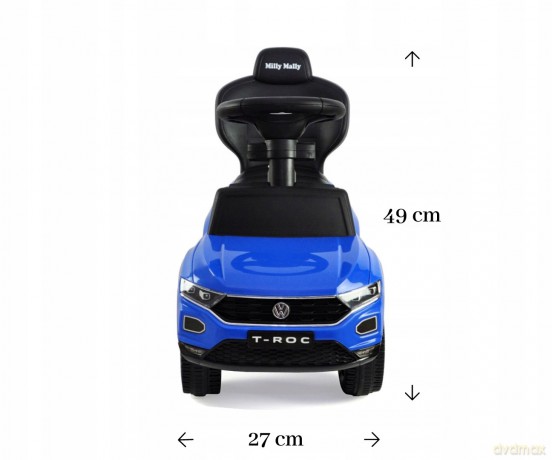 Pojazd z rączką Volkswagen T-Rock Blue