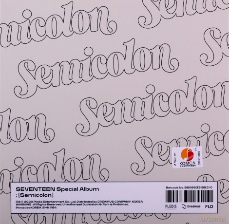 Seventeen: [Semicolon] Special Album [CD]