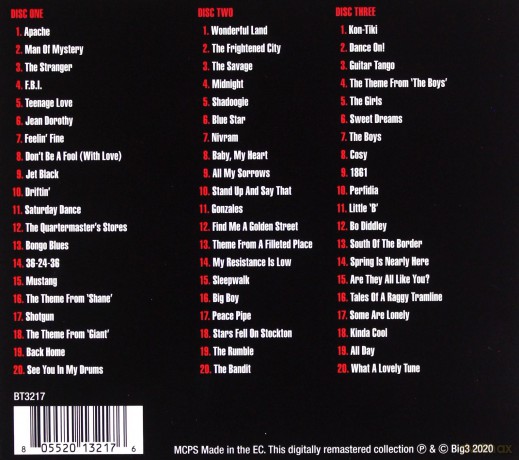 Hank Marvin And The Shadows: 60 Essential Recordings [3CD]