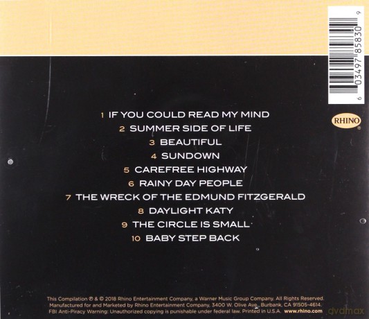 Gordon Lightfoot: An Introduction To [CD]