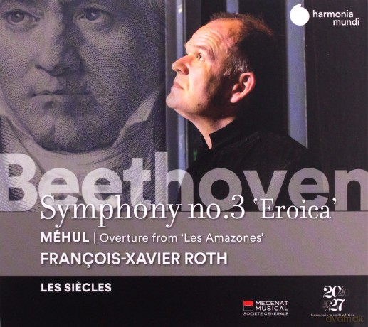 Beethoven: Symphony No 3 Eroica Les Siecles Roth (digipack) [CD]