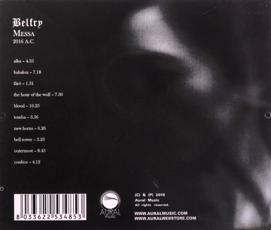 Messa: Belfry [CD]
