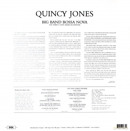 Quincy Jones: Big Band Bossa Nova (Yellow) [Winyl]