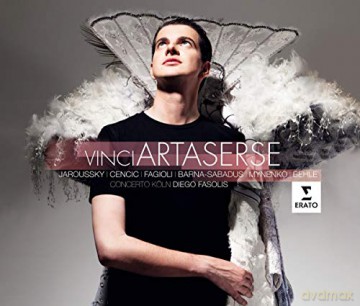 Vinci Artaserse: Coro Della Radiotelevisione Svizzera. Lugano Concerto Koln. Diego Fasolis [3CD]