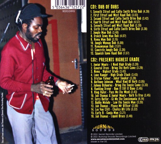 Jah Thomas: Dub Of Dubs + Highest Grade [2CD]