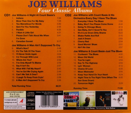 Joe Williams: Four Classic Albums [2CD]