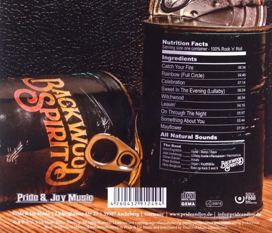 Backwood Spirit: Fresh From The Can [CD]