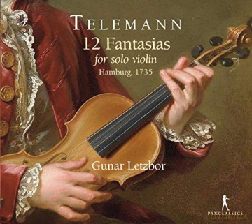 Gunar Letzbor: Georg Philipp Telemann: 12 Fantasias For Solo Violin [CD]