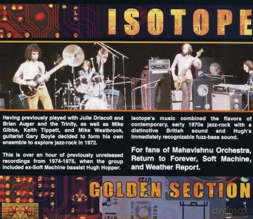 Isotope: Golden Section [CD]