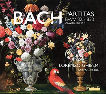 Lorenzo Ghielmi: Js Bach: Partitas Bwv 825-830 Clavierubung 1 [2CD]
