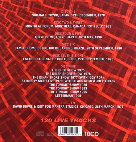 David Bowie: Live [10CD]